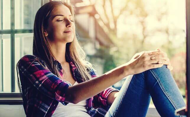 Mulher com mentalidade de crescimento