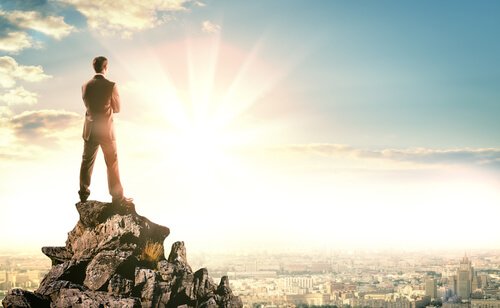 Chegar ao topo no trabalho