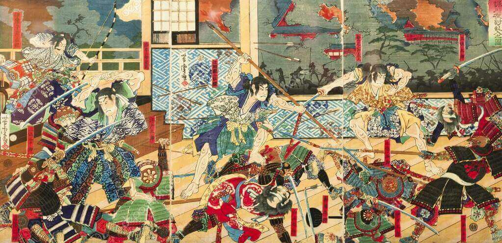 Batalha entre samurais