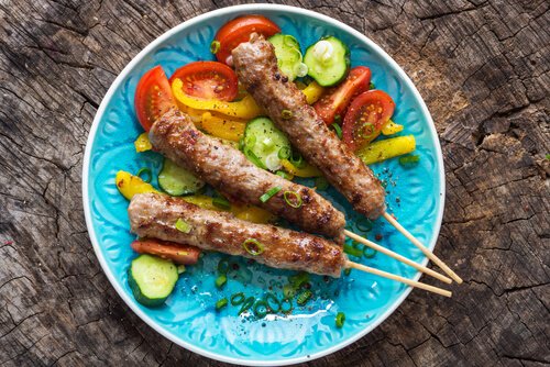 Prato de um flexitariano