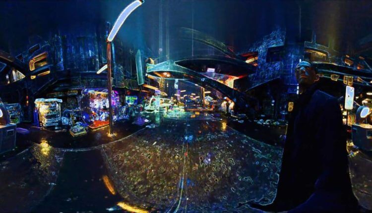 Cena da série Altered Carbon