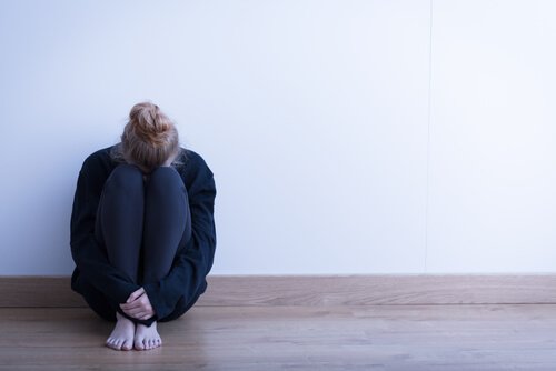 Mulher com depressão