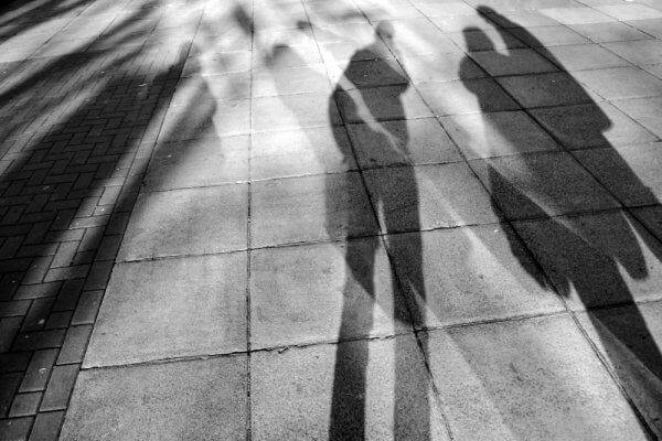 Sombras no concreto