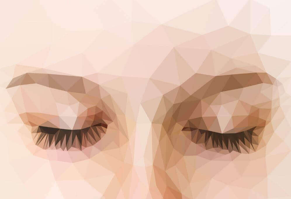De olhos fechados