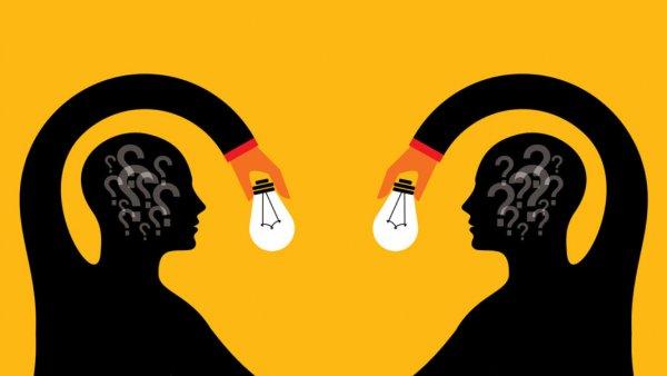 Pessoas tendo novas ideias