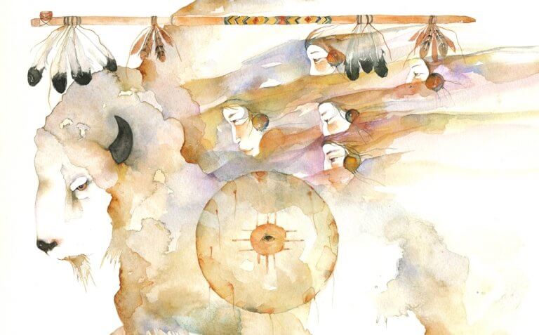 A lenda do búfalo branco