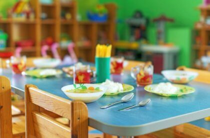 Fazer refeições na escola