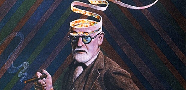 Ilustração de Freud