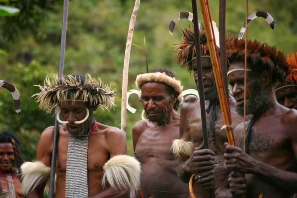 Ritual de tribo isolada