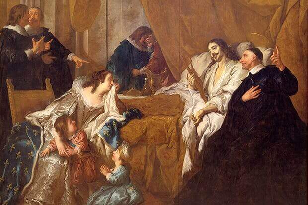 A morte de Luís XIV