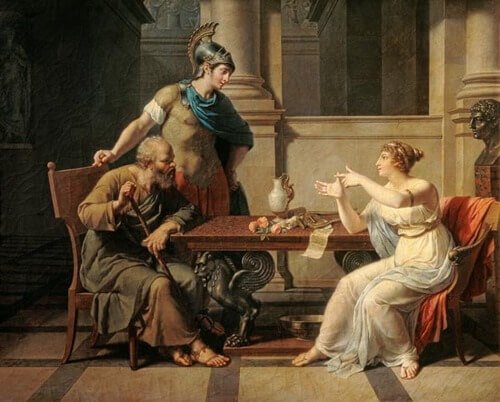 Aspásia de Mileto e Sócrates