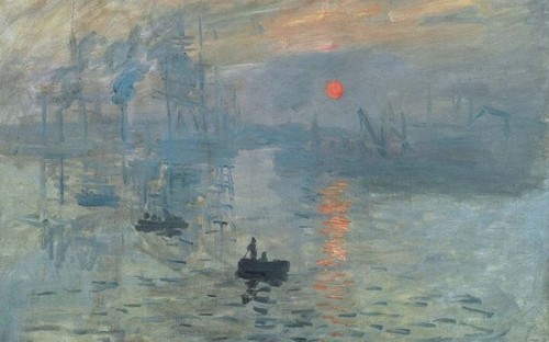 O trabalho do jovem Monet