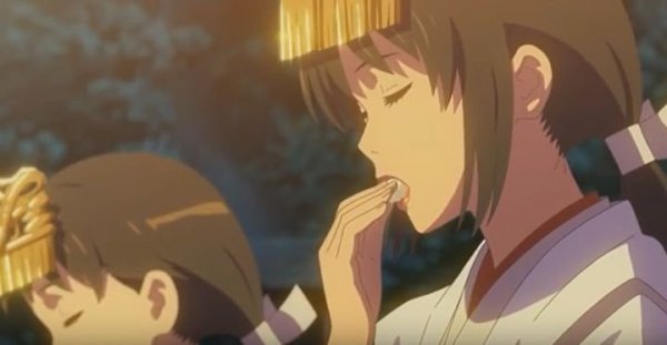 Cena da animação 'Your Name'