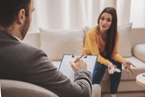 Sessão de terapia cognitiva