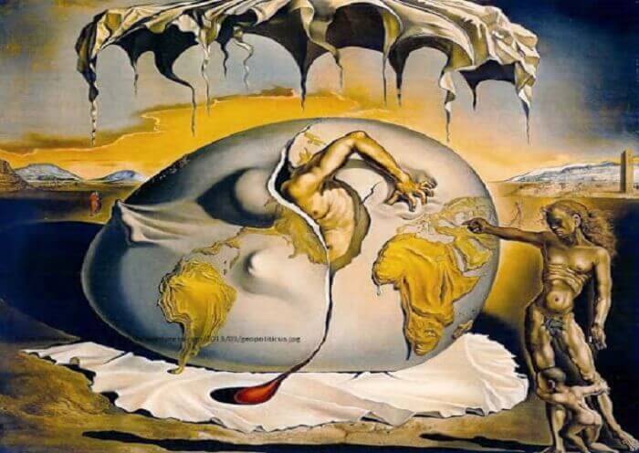 Quadro de Salvador Dalí