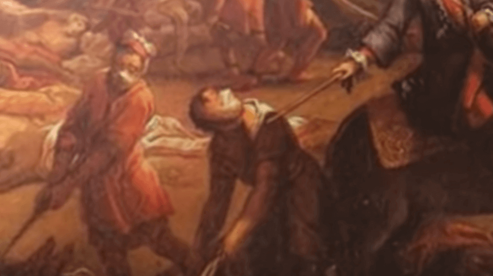 Quadro representando a peste negra