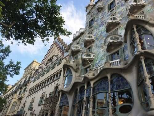 A Casa Batló de Antoni Gaudí