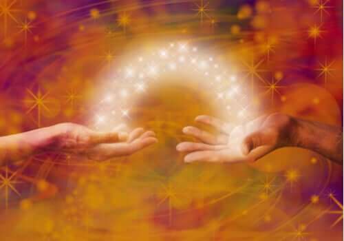 Troca de energia entre pessoas