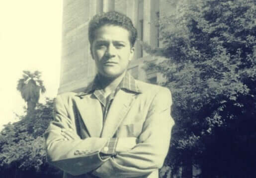 Foto de Carlos Castaneda jovem
