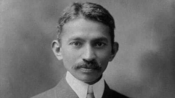 Mahatma Gandhi jovem