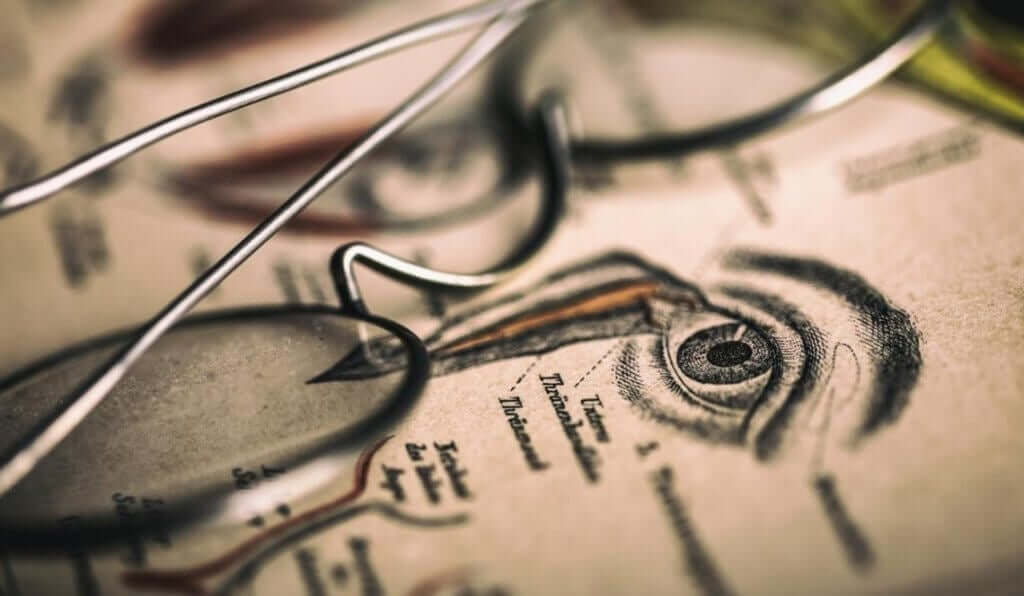 Ilustração de olho humano