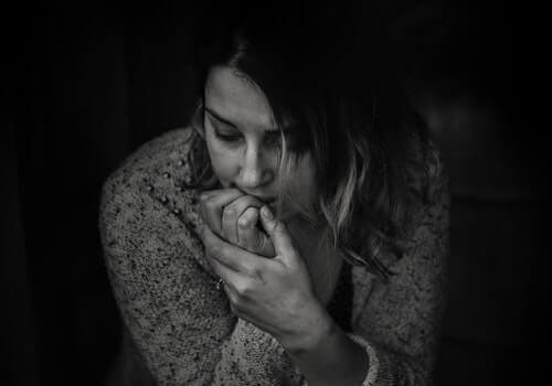 Mulher com depressão