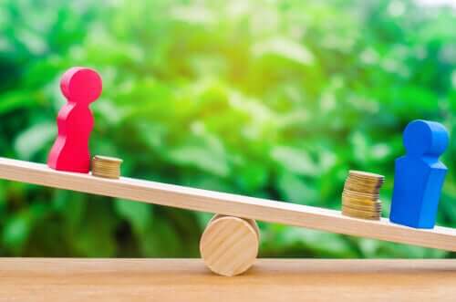 Desigualdade de salários entre homens e mulheres