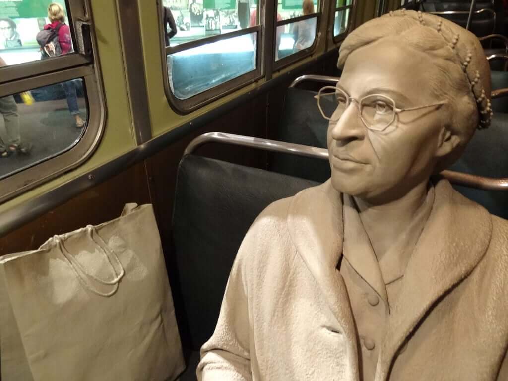 Escultura de Rosa Parks