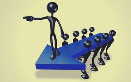 Líder sustentado pelos funcionários