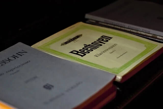 Livro de composições de Ludwig van Beethoven