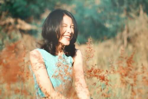 Mulher sorrindo
