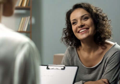 Mulher fazendo terapia