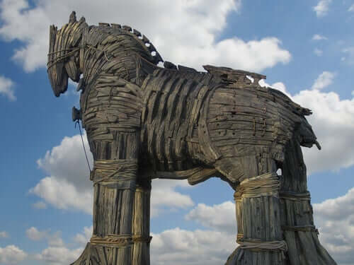 O cavalo de Troia