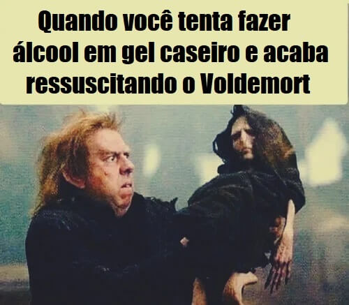 Memes e coronavírus: Harry Potter