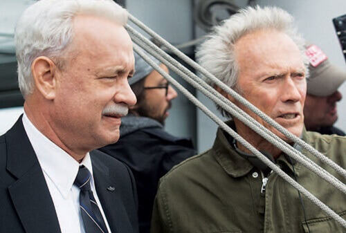 Atores no filme sobre o milagre no rio hudson