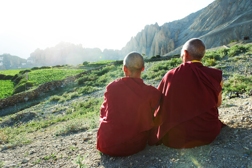 Os monges tibetanos de Benson