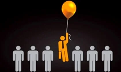 Homem diferente dos demais