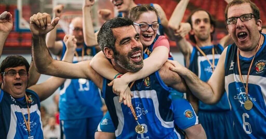 Cena do filme 'Campeões'