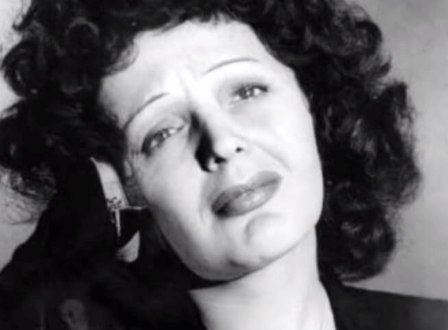 Édith Piaf jovem