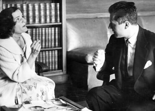 Torcuato Luca de Tena quando jovem