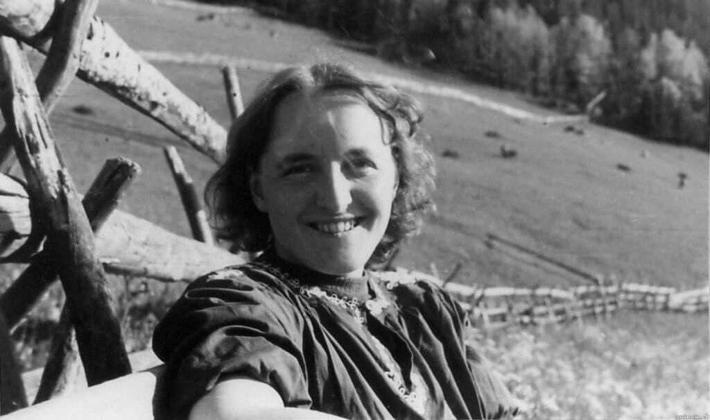 Elisabeth Kübler-Ross jovem