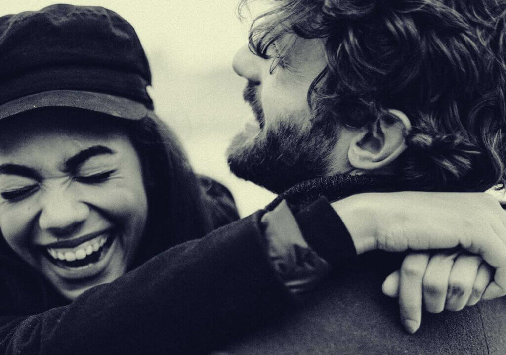Casal feliz