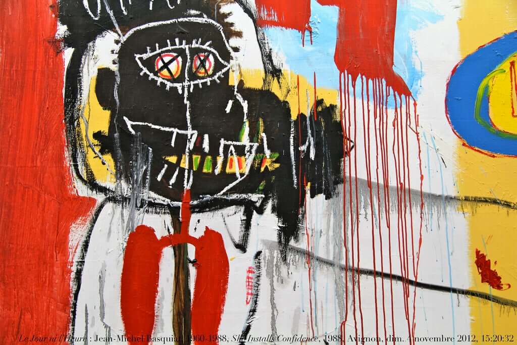As cores de Basquiat