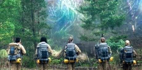 Cena do filme 'Aniquilação'