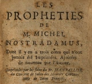 Profecia de Nostradamus