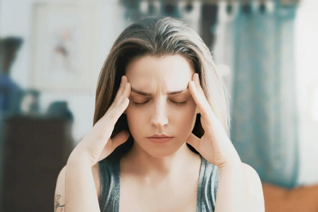Mulher estressada