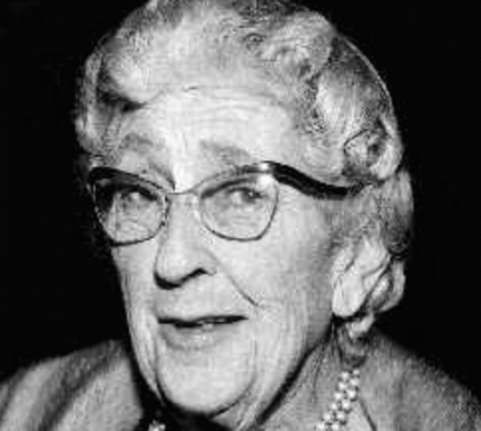 Agatha Christie idosa
