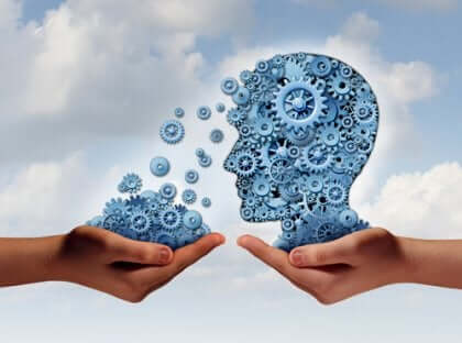 Cérebro com engrenagens