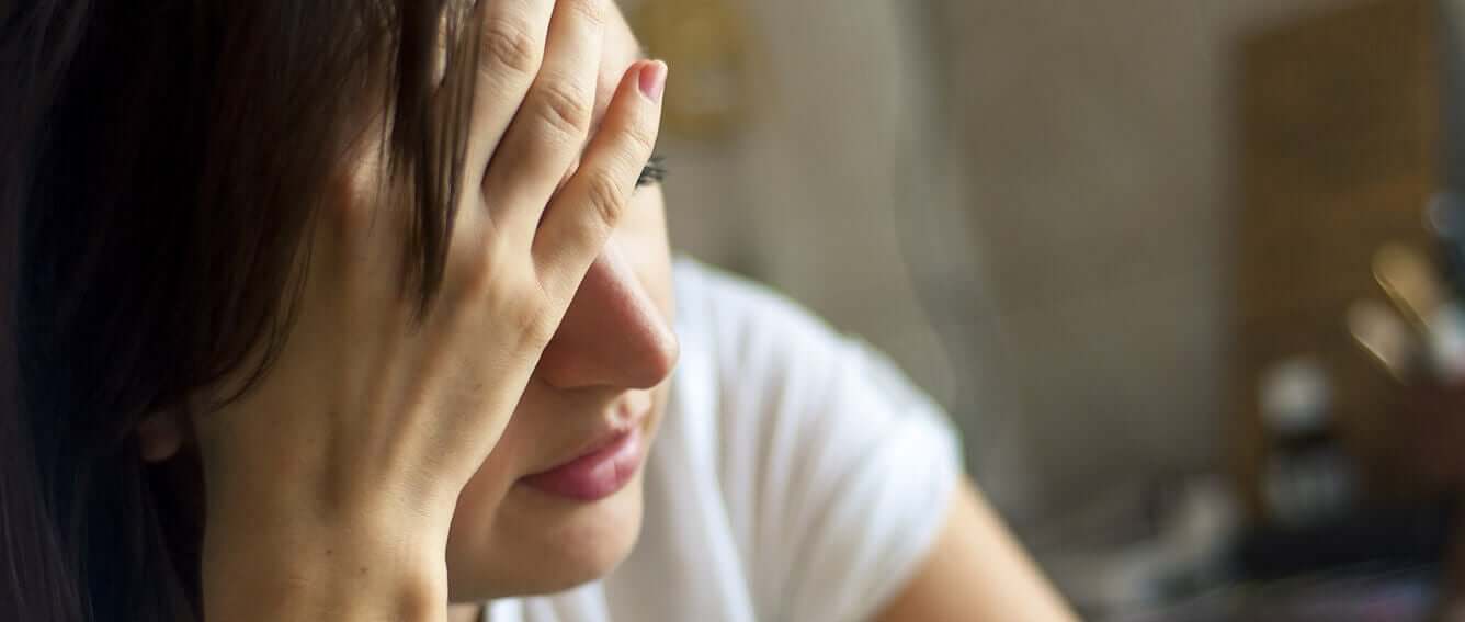 Cuidadora sobrecarregada