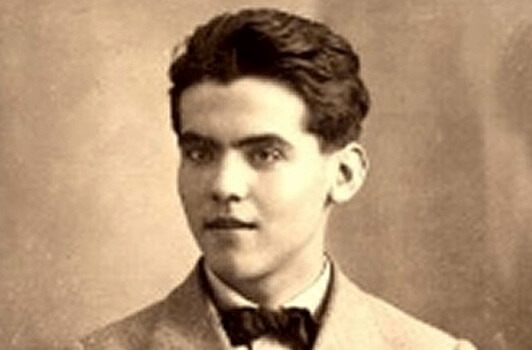 Federico García Lorca quando jovem